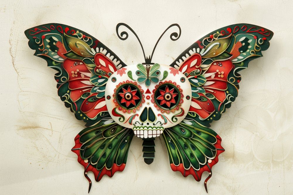 Butterfly art accessories handicraft.