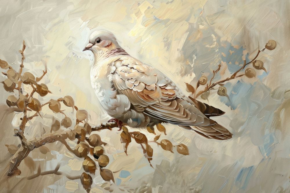 Dove painting animal pigeon.