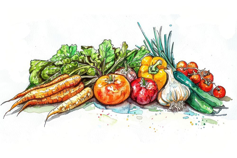 Farm vegetable produce food.