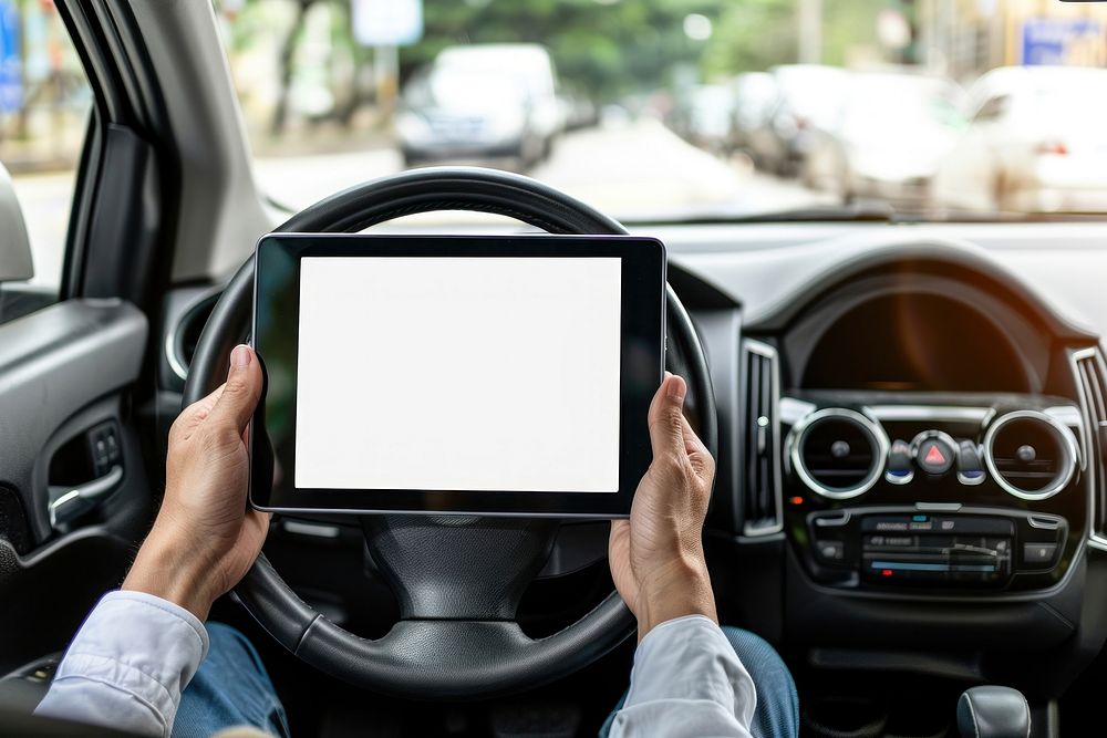 Screen car transportation electronics.