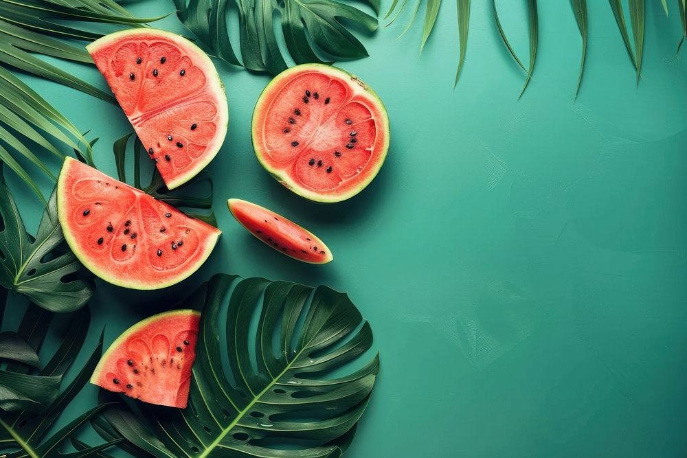 Summer background watermelon produce fruit.