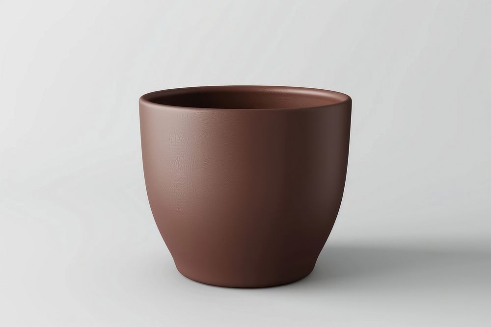 3d render of pot porcelain cookware pottery.
