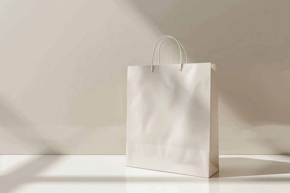 Luxury shopping bag mockup accessories accessory handbag.