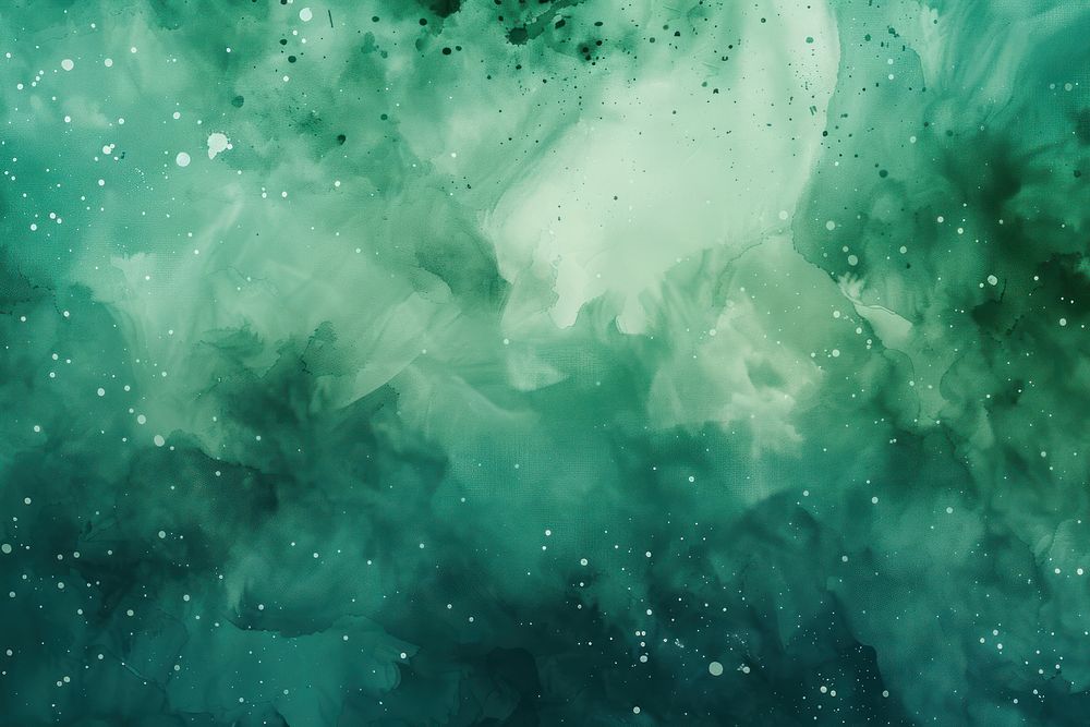 Watercolor Green Gradient Abstract Background green accessories astronomy.