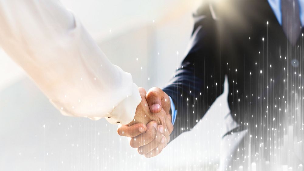 Business people shaking hands an | Free Photo - rawpixel