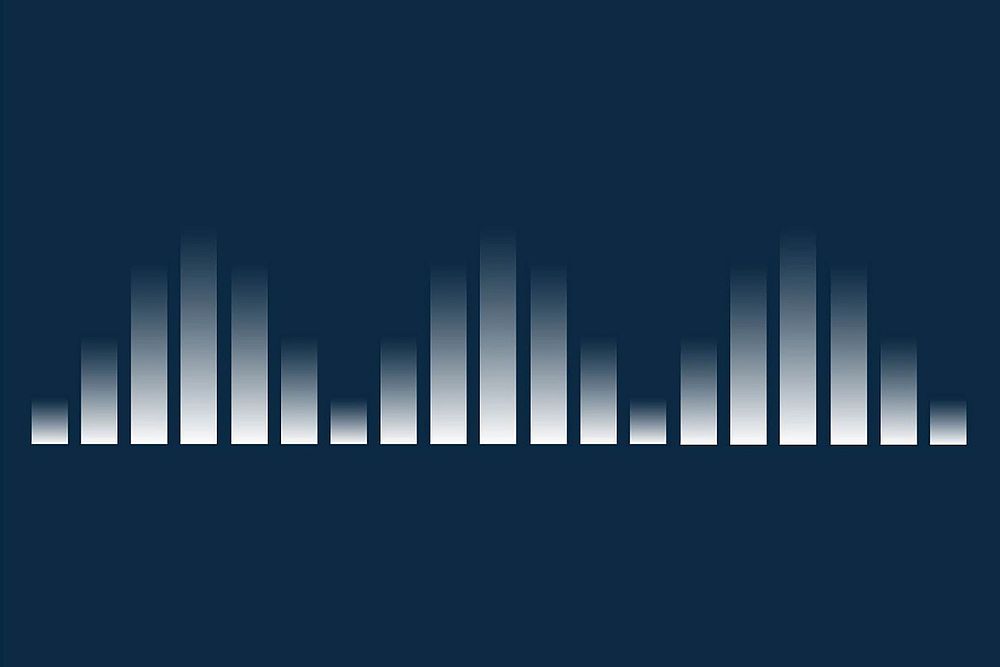 Statistic graph illustration