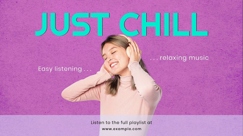 Just chill blog banner template