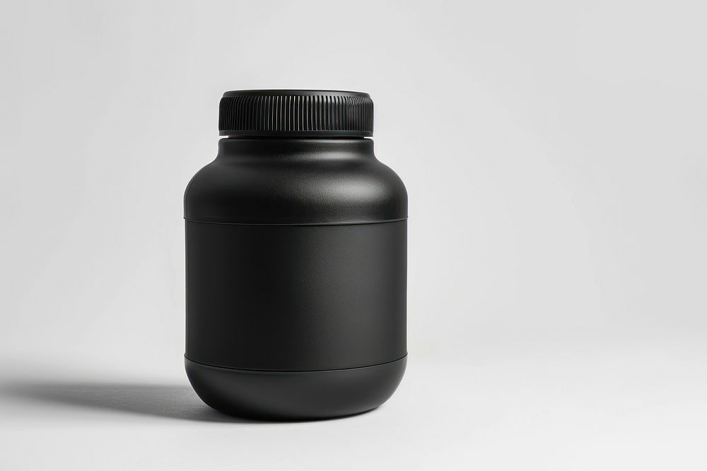 Protein shaker mockup bottle jar water bottle.