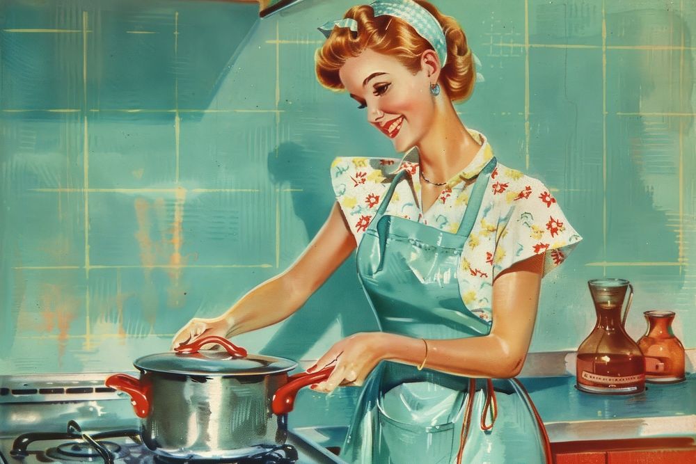 Cookware cooking female person.
