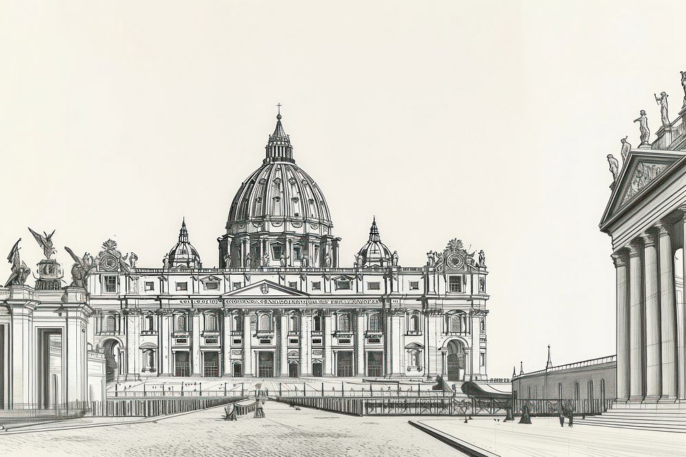 Historic architecture in Vatican City