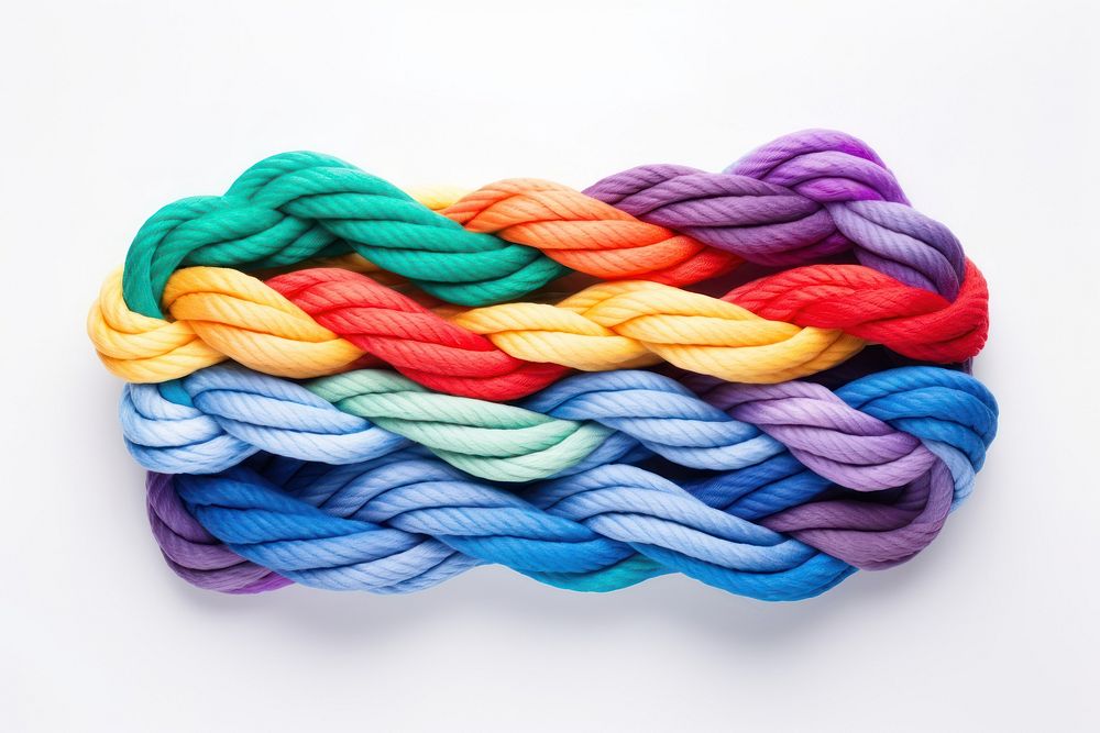 Colorful intertwined braided ropes | Free Photo - rawpixel
