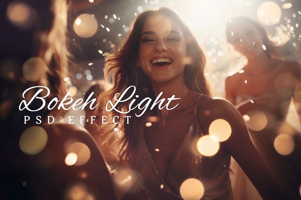 Bokeh Light PSD Effect