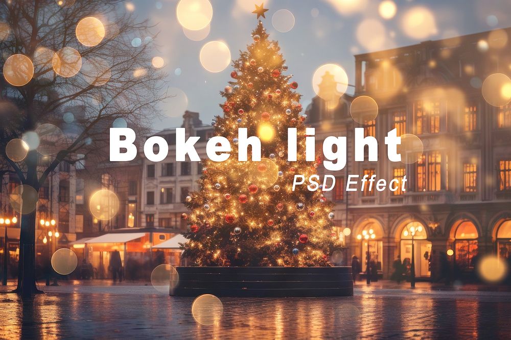 Bokeh Light PSD Effect