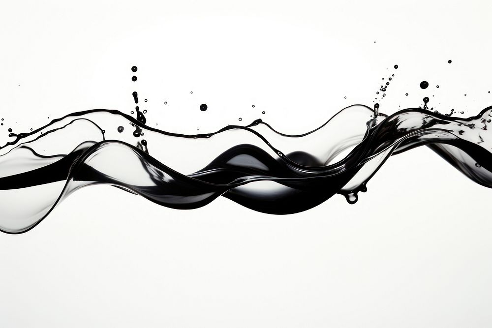 Abstract fluid black ink waves | Free Photo - rawpixel