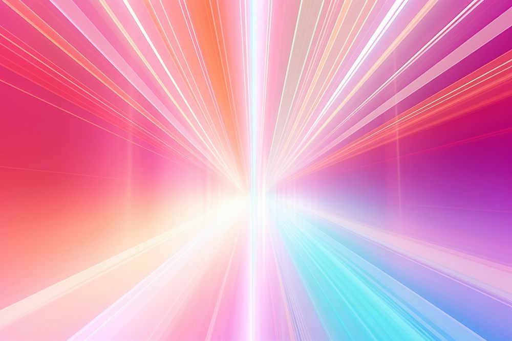 Vibrant abstract light burst