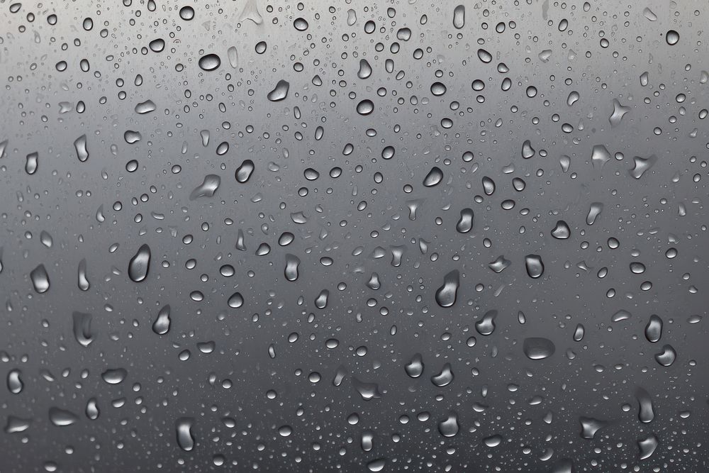 Raindrops on glass window