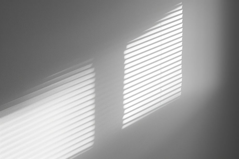 Shadows from window blinds pattern