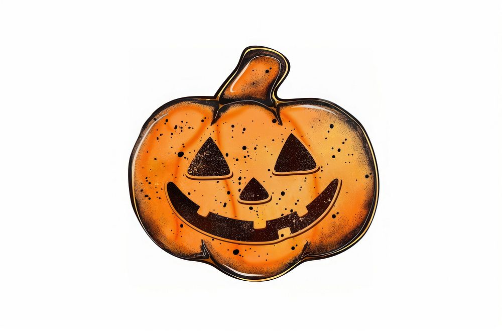 Halloween pumpkin illustration PNG