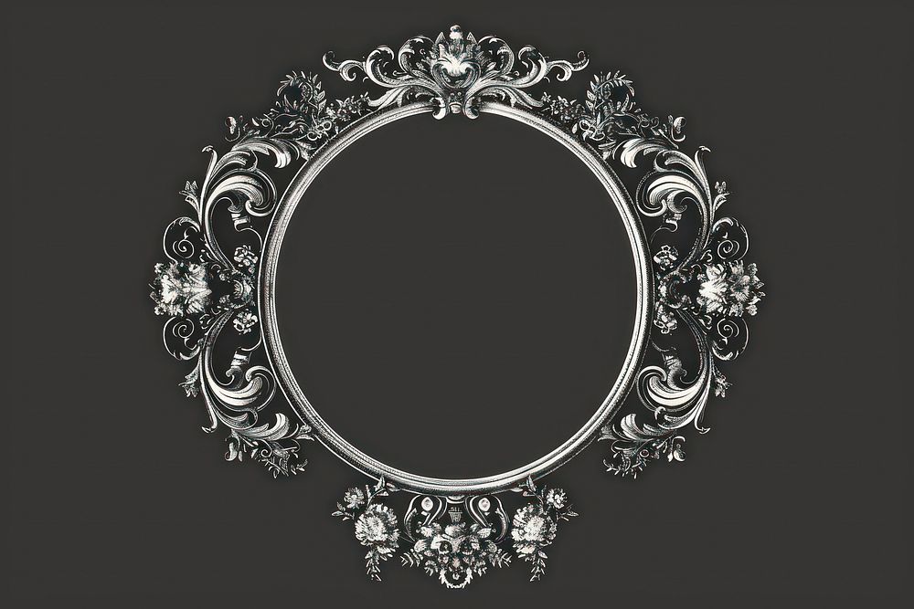 Elegant vintage ornate decorative frame