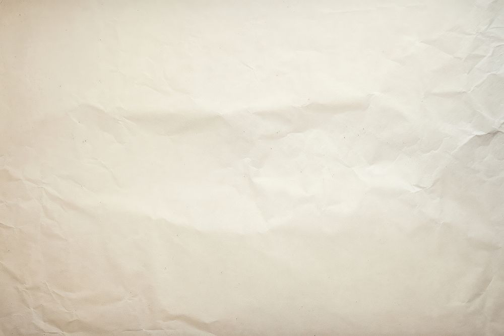 Crumpled white paper texture background