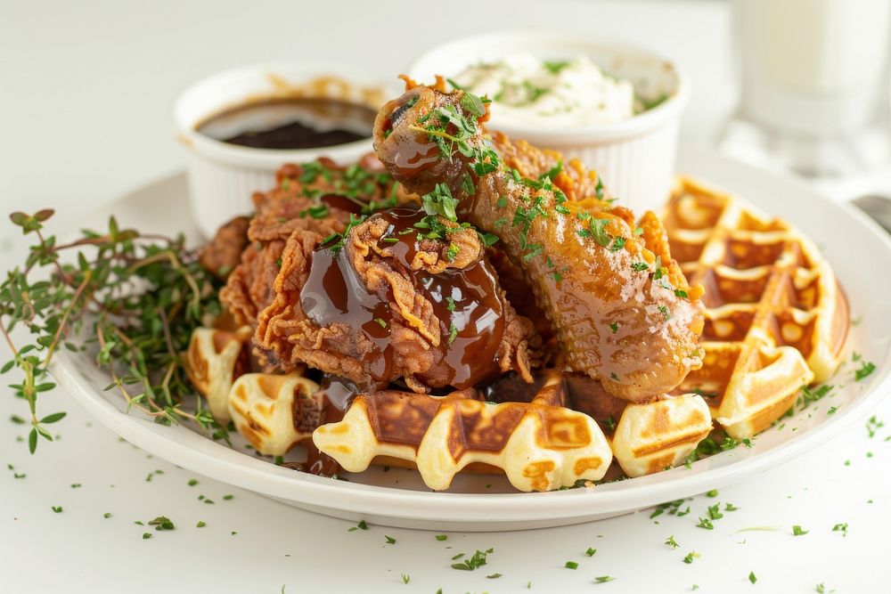 Crispy Chicken Waffles Brunch Free Photo Rawpixel Crispy Chicken Waffles Brunch Free Photo Rawpixel
