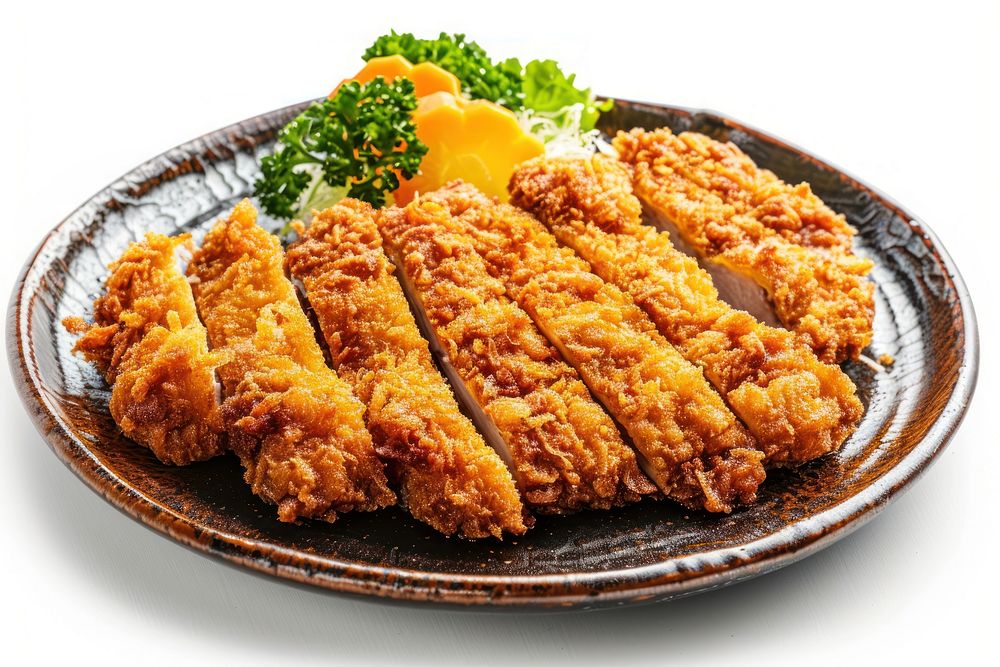 Crispy fried chicken cutlets