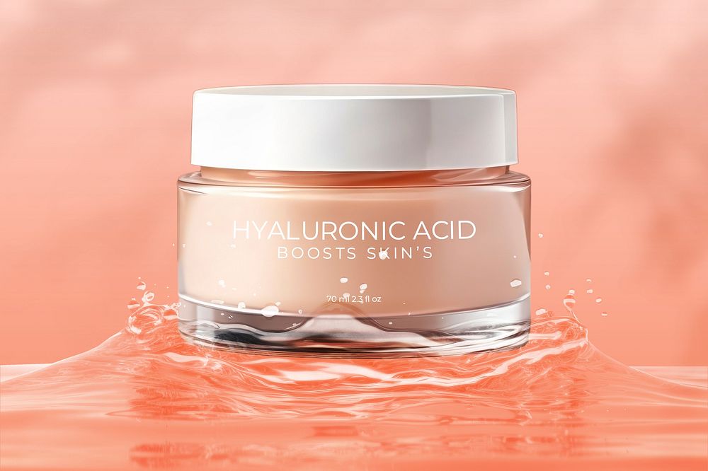 Hydrating hyaluronic acid cream