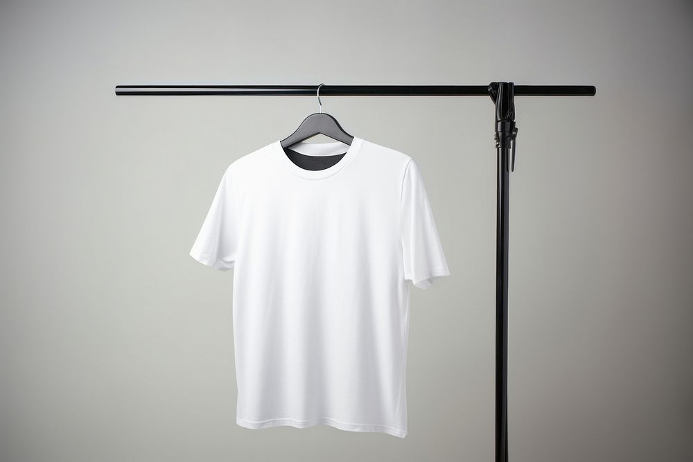 Hanging t-shirt psd