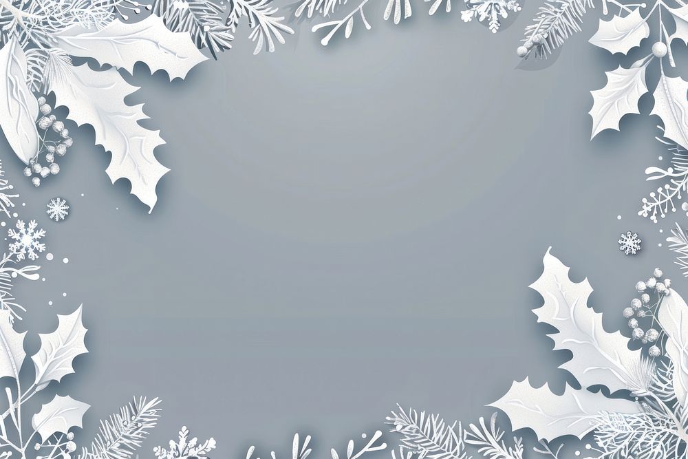 Elegant winter-themed festive background