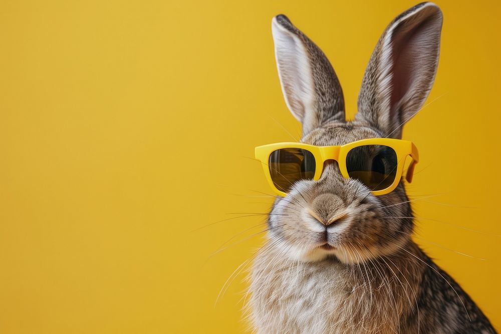 Cool bunny sunglasses rabbit accessories.