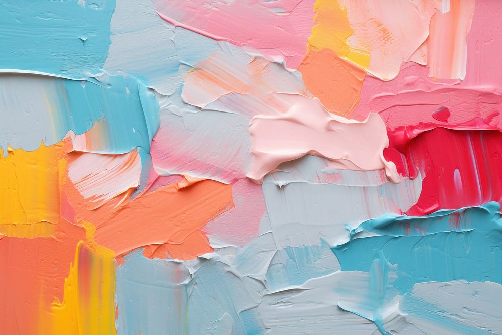 Colorful abstract paint texture | Free Photo - rawpixel