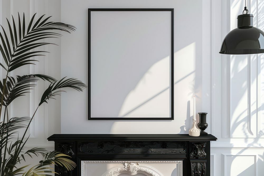 Elegant minimalist interior design frame | Premium Photo - rawpixel