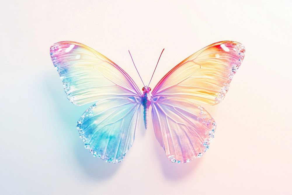 Soft pastel color butterfly insect colors pastel colors.