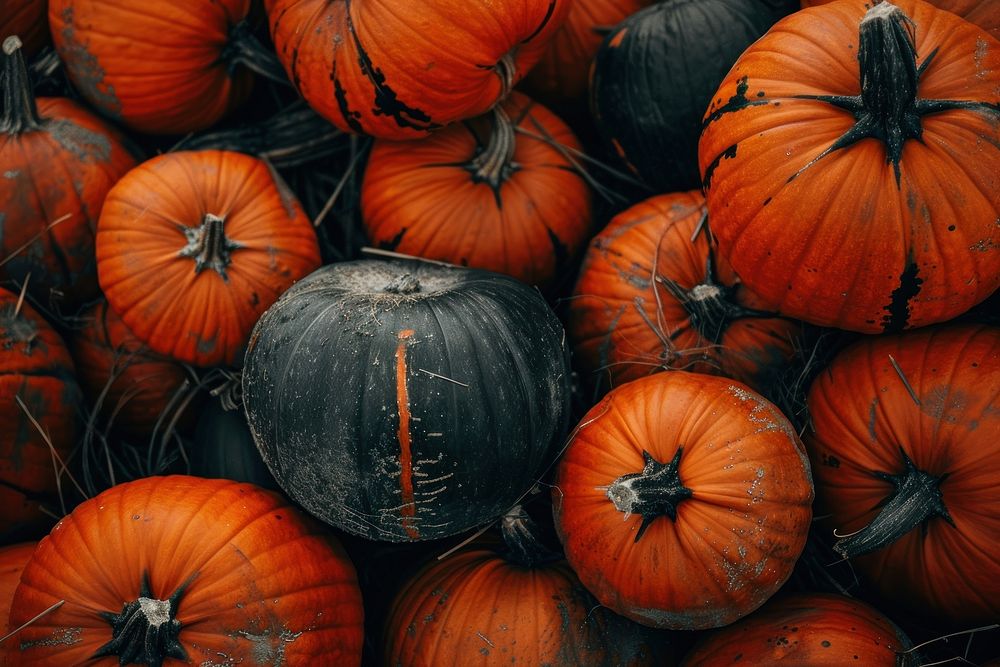 A pile of pumpkins vegetable produce squash.