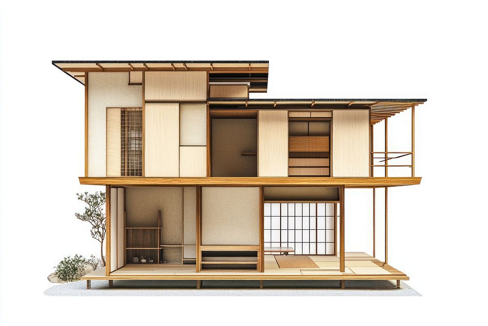 Architectural diagram house architecture building.