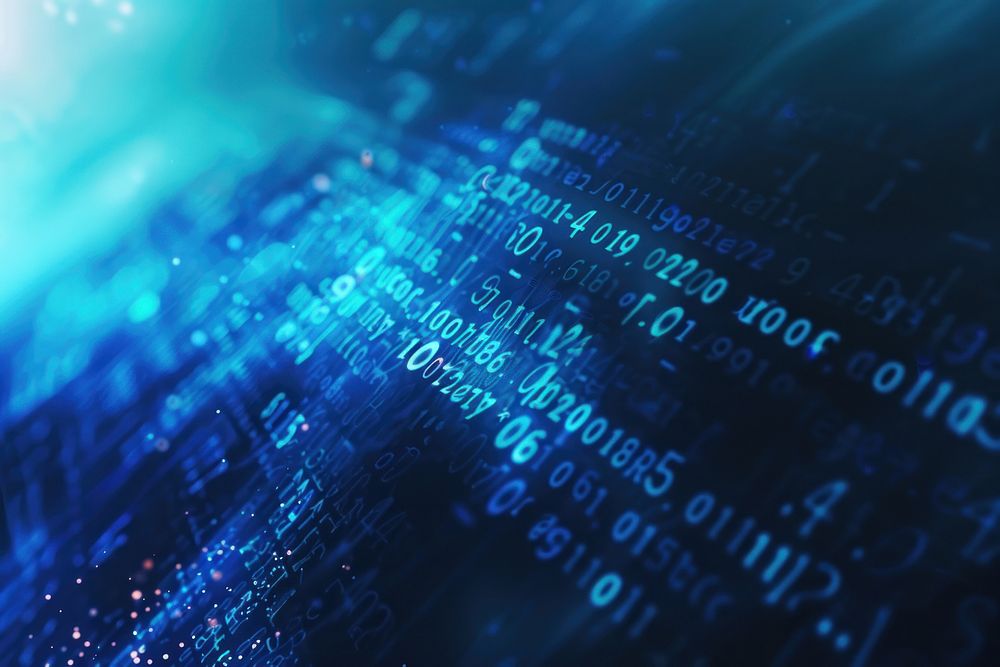 Futuristic digital data code background | Free Photo - rawpixel