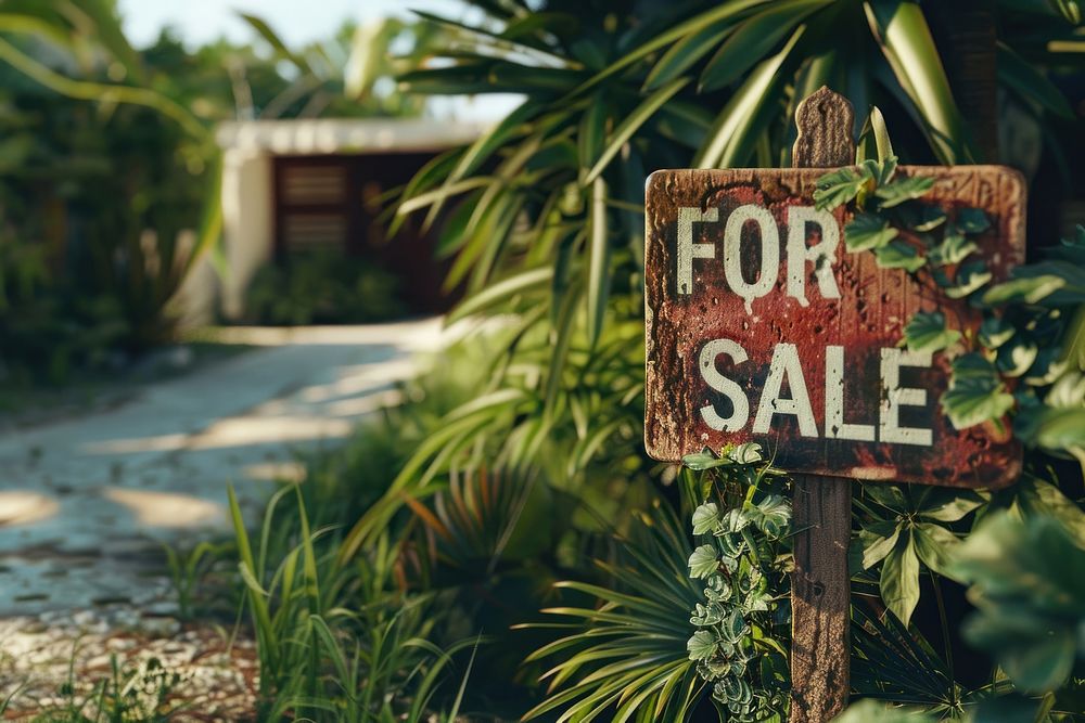 Minimal house for sale architecture vegetation building.