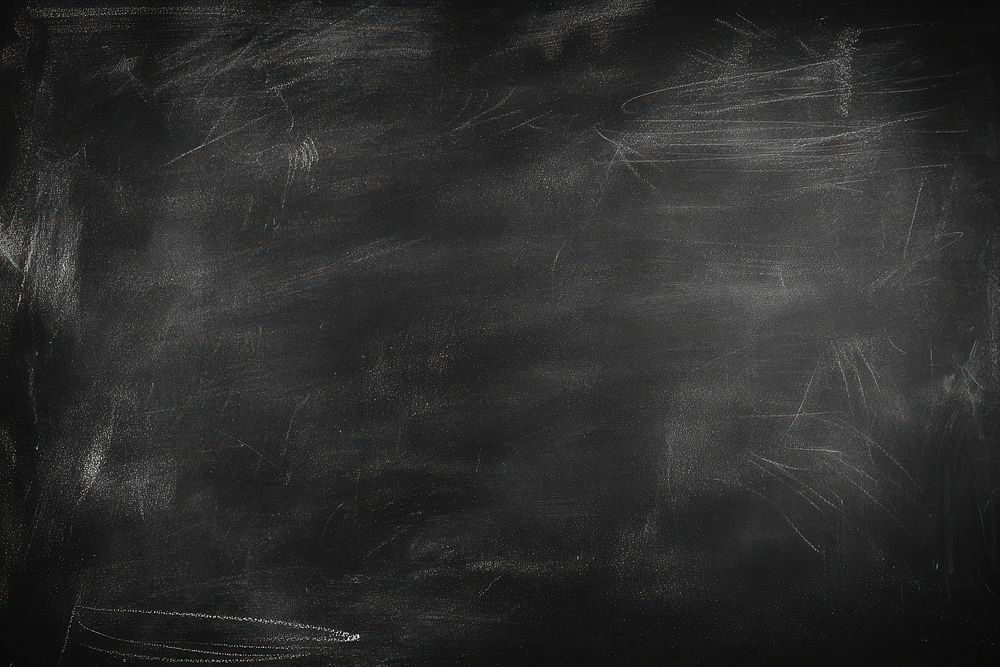 Black chalkboard background texture for school or office blackboard classroom vintage.