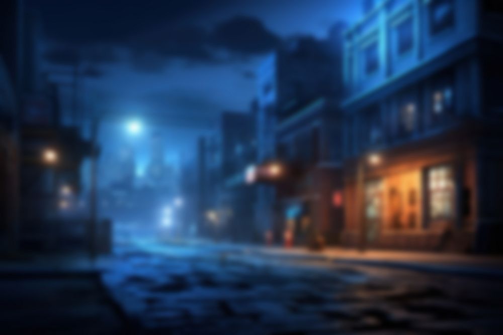 Lighting city architecture cityscape , blurry background image