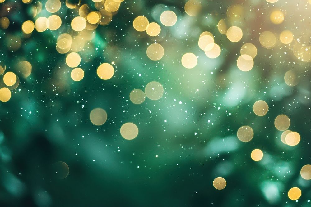 Bokeh lights festive background