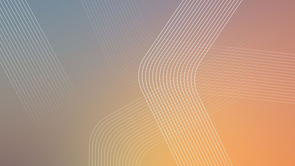 Gradient dull black orange desktop wallpaper