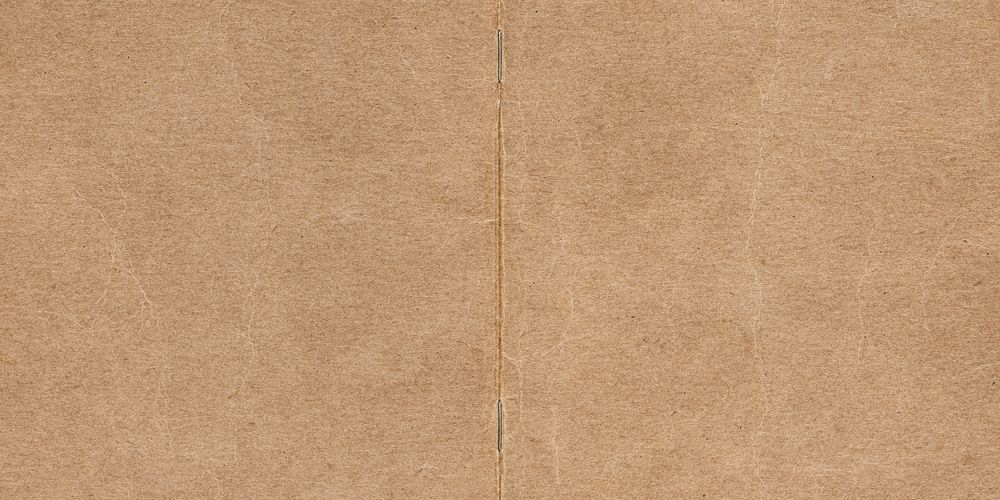 Blank brown paper textured background