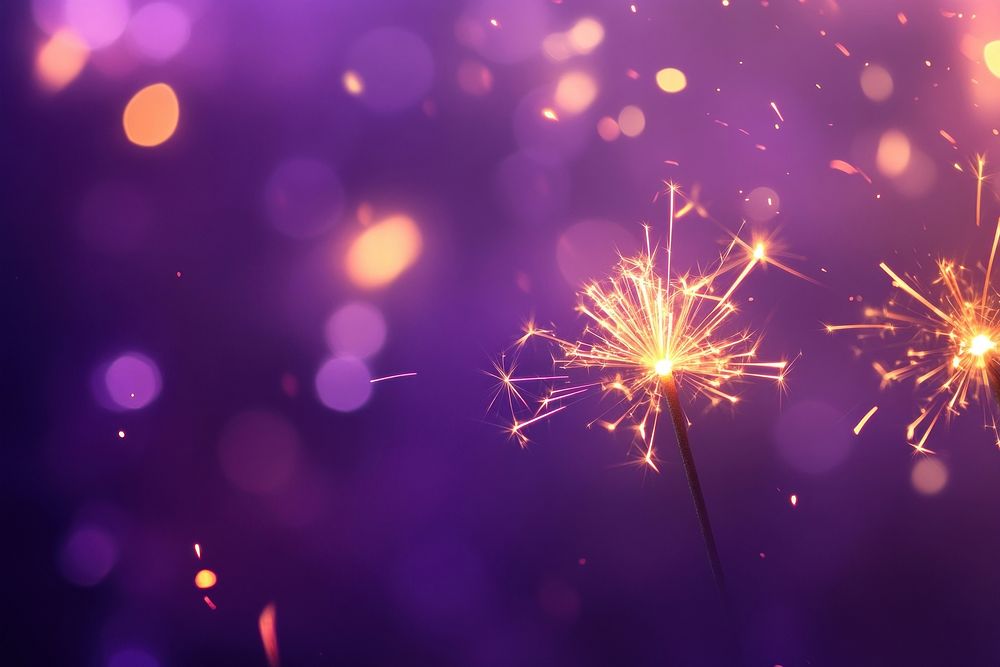 Gold Sparklers background sparkler purple.