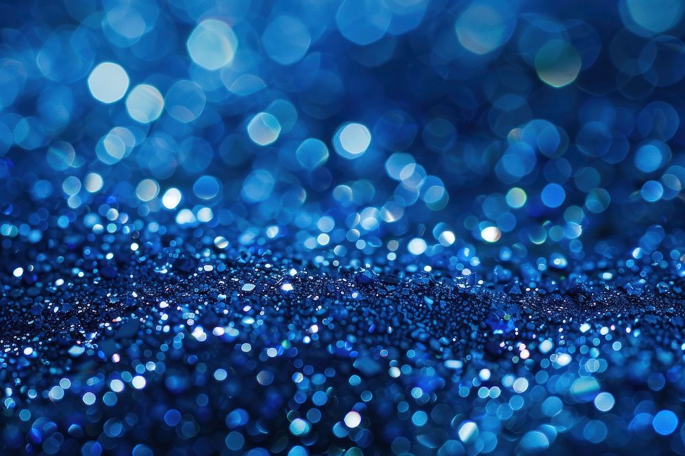 Glitter bokeh background sparkles blue sparkling.