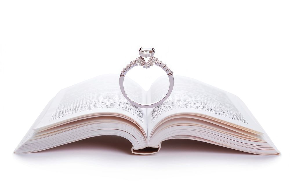 Engagement rings book engagement open.