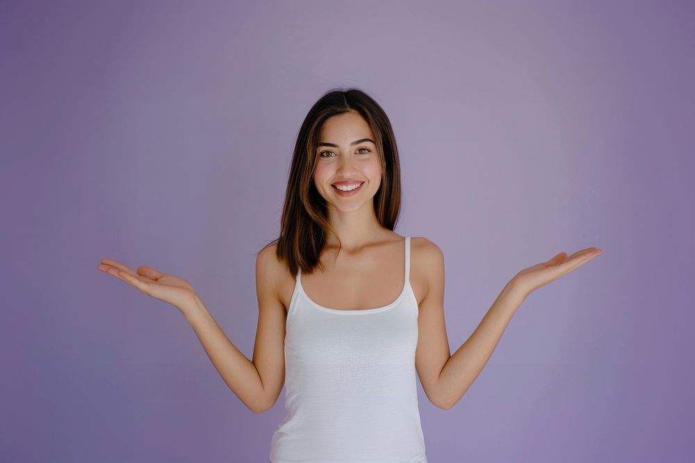 A beautiful woman background portrait smiling.