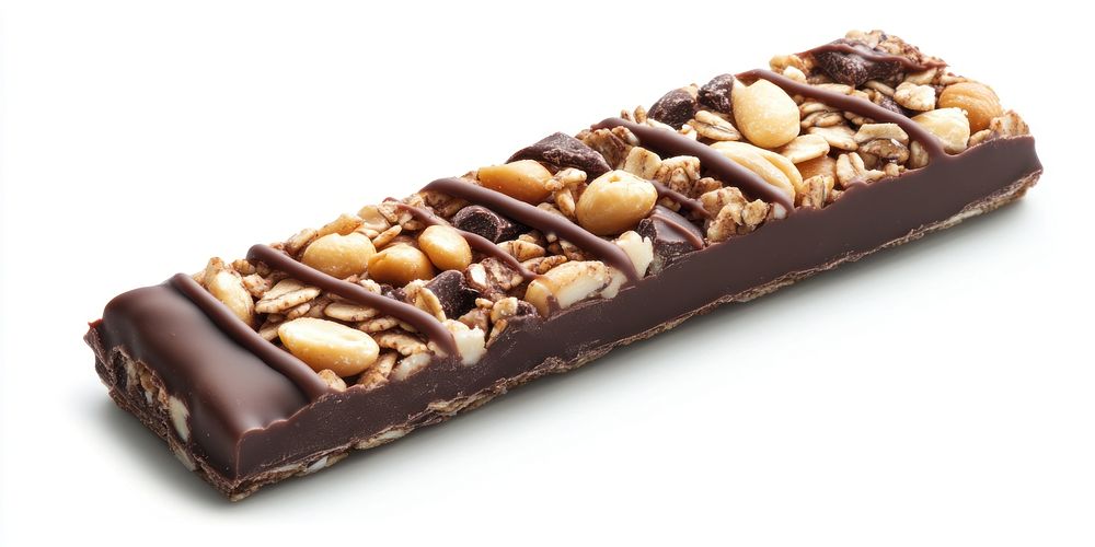 Special granola bar chocolate nut confectionery.