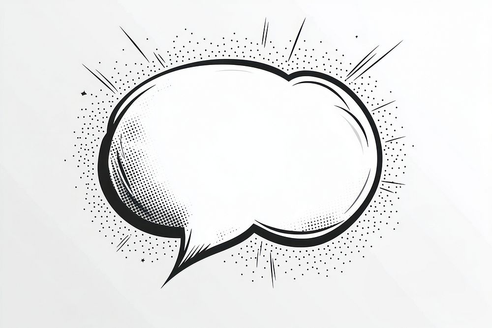 Comic speech bubble illustration art illustrated.