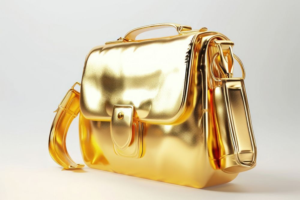 Bag handbag purse shiny.