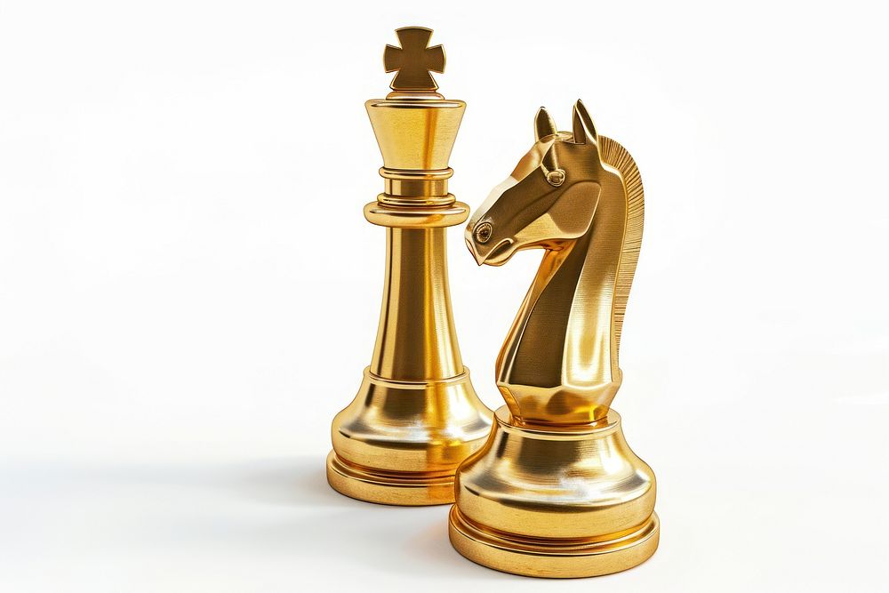 Chess chess gold game.